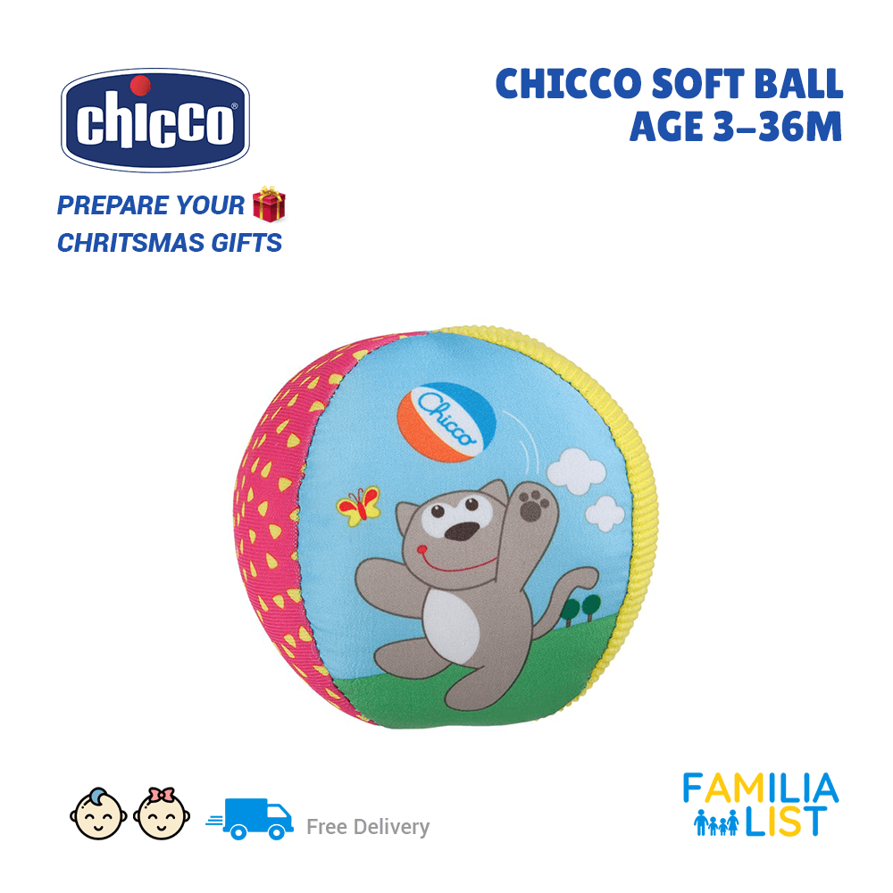 Chicco Soft Ball (3-36 m) - FamiliaList