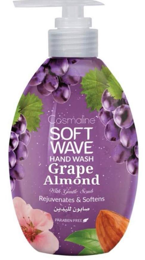 Cosmaline Soft Wave Grape Almond Hand Wash - FamiliaList
