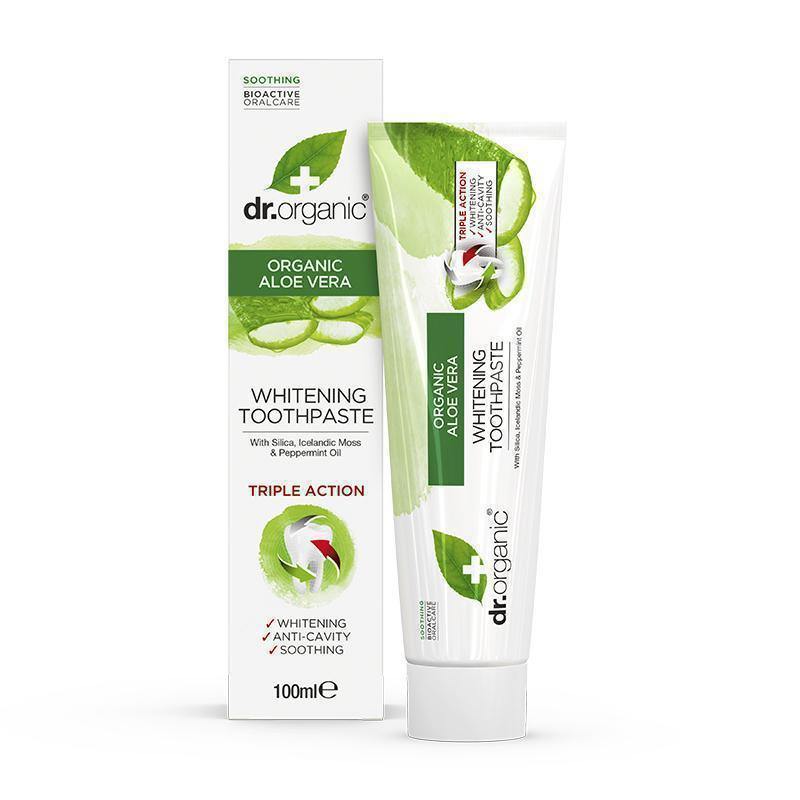 Dr Organic Aloe Vera Toothpaste 100Ml - FamiliaList
