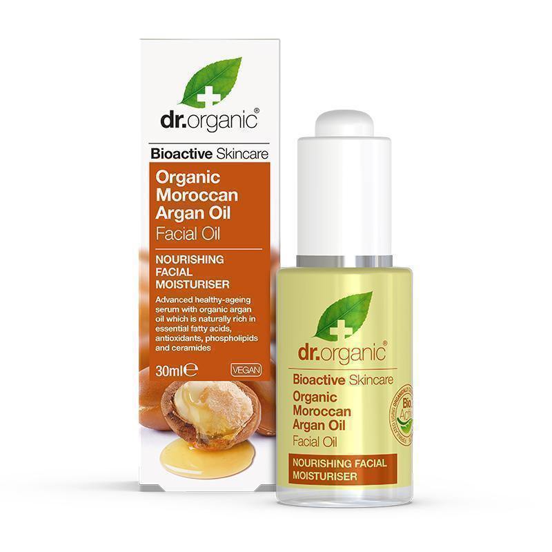 Dr Organic Argan Oil Facial Oil Serum 30Ml - FamiliaList