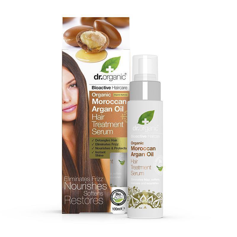 Dr Organic Argan Oil Hair Treatment Serum 100Ml - FamiliaList