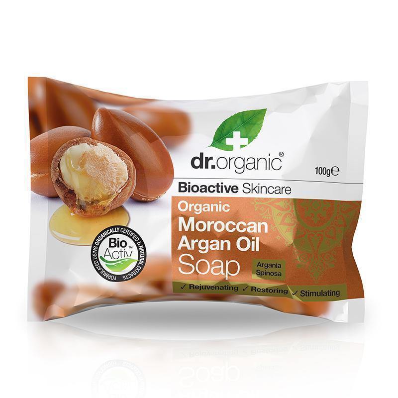 Dr Organic Argan Oil Soap 100G - FamiliaList