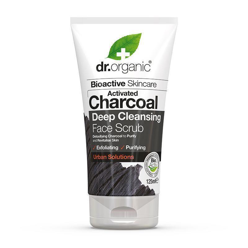 Dr Organic Charcoal Face Scrub 125Ml - FamiliaList