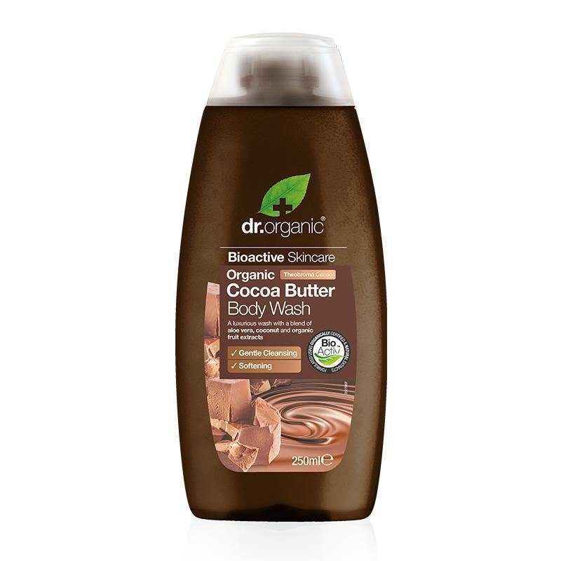 Dr Organic Cocoa Body Wash Creamy 250Ml - FamiliaList