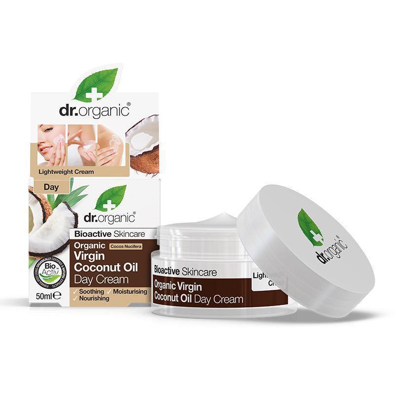 Dr Organic Coconut Oil Day Cream 50Ml - FamiliaList