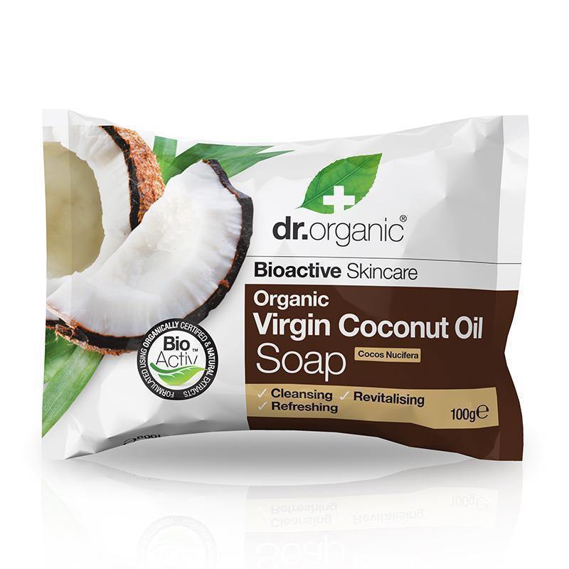 Dr Organic Coconut Oil Soap 100G - FamiliaList