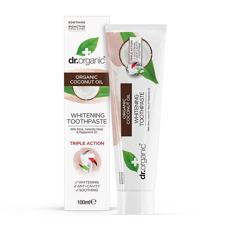 Dr Organic Coconut Oil Toothpaste - FamiliaList