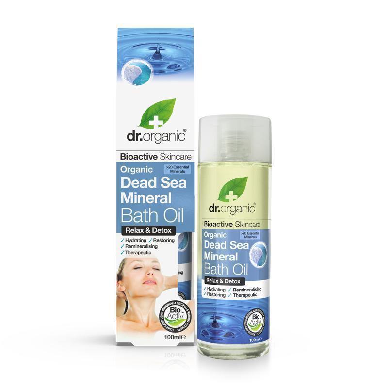 Dr Organic Dead Sea Mineral Bath Oil 100Ml - FamiliaList