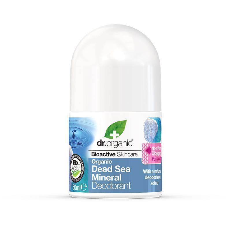 Dr Organic Dead Sea Mineral Deodorant 50Ml - FamiliaList