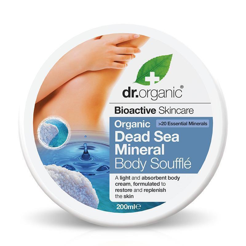 Dr Organic Dead Sea Mineral Smoothing Souffle 200Ml - FamiliaList