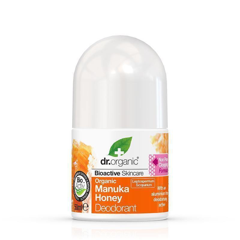 Dr Organic Manuka Honey Deodorant 50Ml - FamiliaList