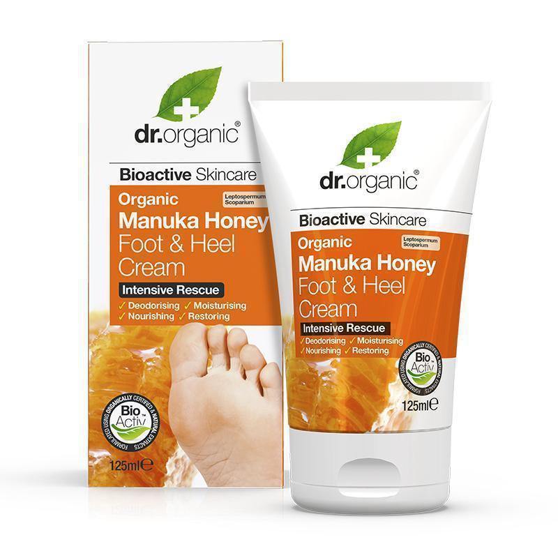 Dr Organic Manuka Honey Foot Cream 125Ml - FamiliaList