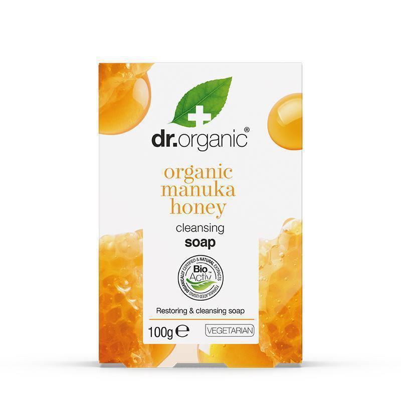 Dr Organic Manuka Honey Soap 100G - FamiliaList
