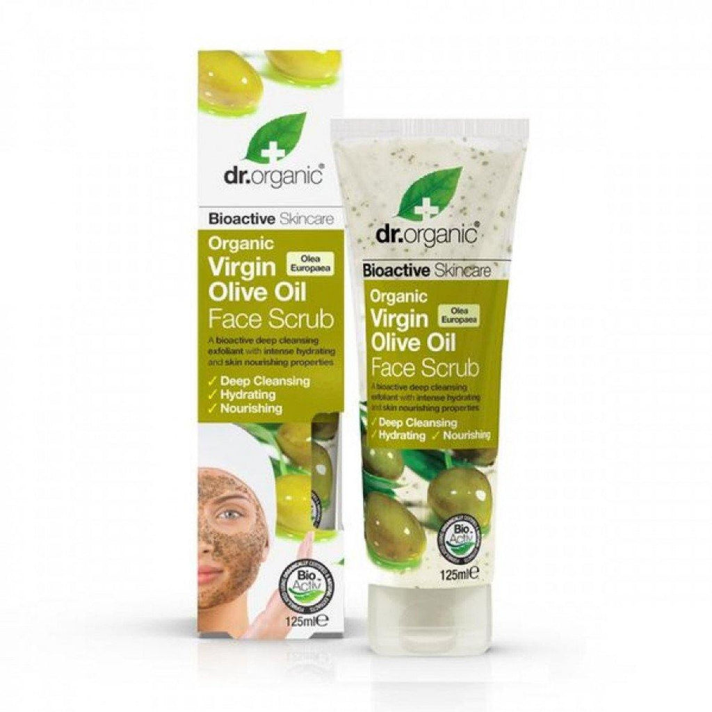 Dr Organic Olive Face Scrub 125 Ml - FamiliaList