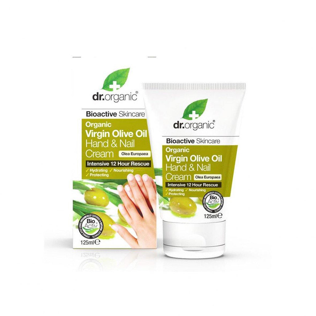 Dr Organic Olive Hand & Nail Cream 125Ml - FamiliaList