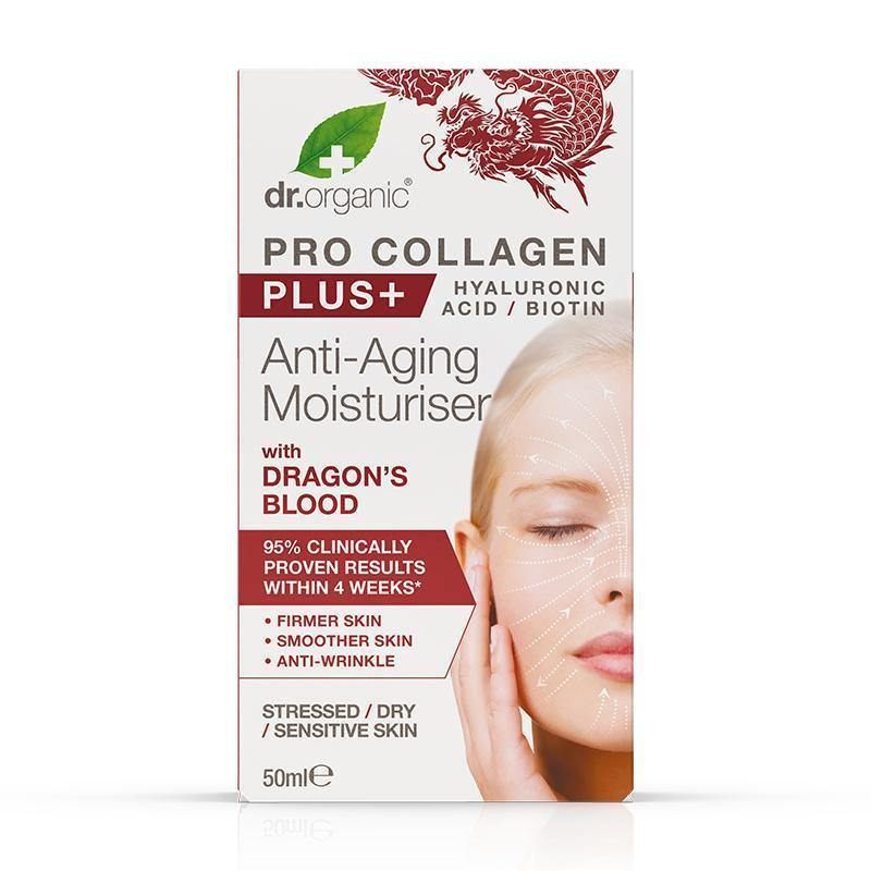 Dr Organic Pro Collagen Anti-Aging Dry/Sensitive Skin 50Ml - FamiliaList