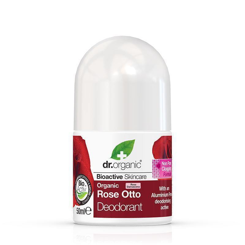 Dr Organic Rose Otto Deodorant 50Ml - FamiliaList