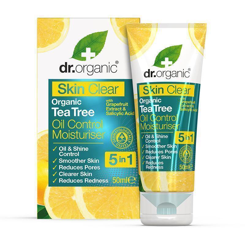 Dr Organic Skin Clear Oil Control Moisturiser 50Ml - FamiliaList