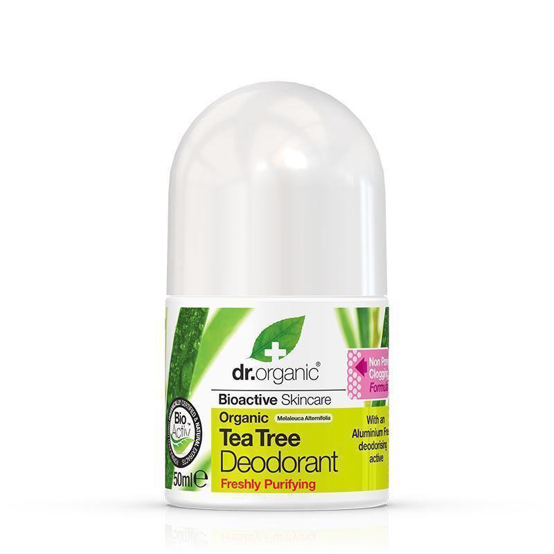 Dr Organic Tea Tree Deodorant 50Ml - FamiliaList