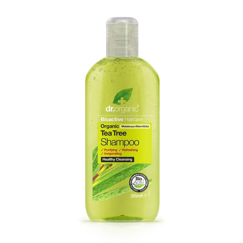 Dr Organic Tea Tree Shampoo 265Ml - FamiliaList