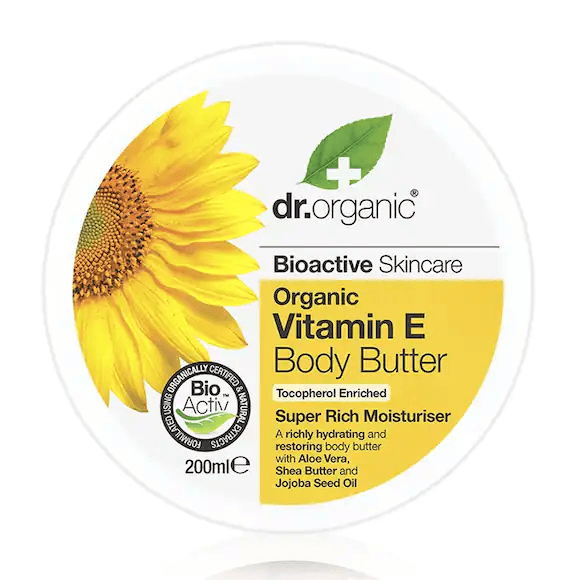 Dr Organic Vitamin E Body Butter 200Ml - FamiliaList