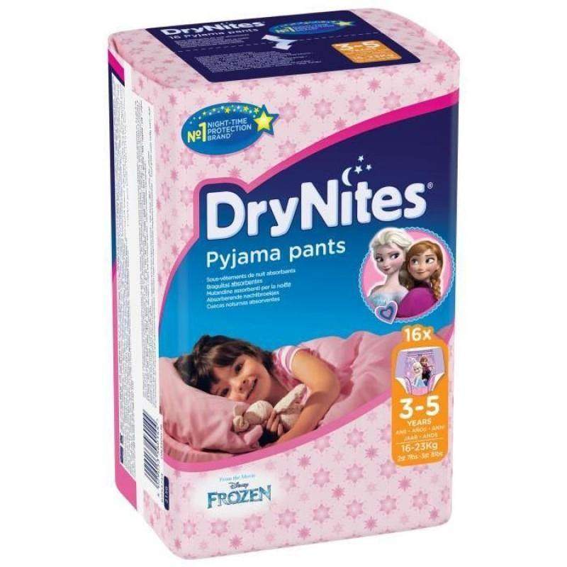 Drynites Pants Girl [3-5Yrs] (16-23Kg) 16Pieces