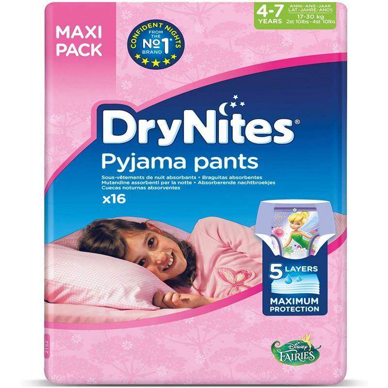 Drynites Pants Girl [4-7Yrs] (17-30Kg) 16Pices - FamiliaList