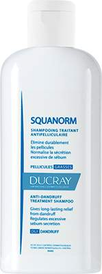 Ducray Squanorm Anti-Dandruff Treatment Shampoo - Oily Dandruff - FamiliaList