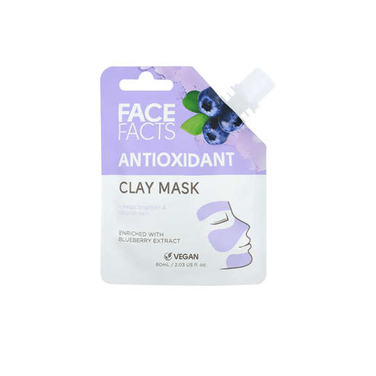 Face Facts Antioxidant Clay Mud Mask 60ml - FamiliaList
