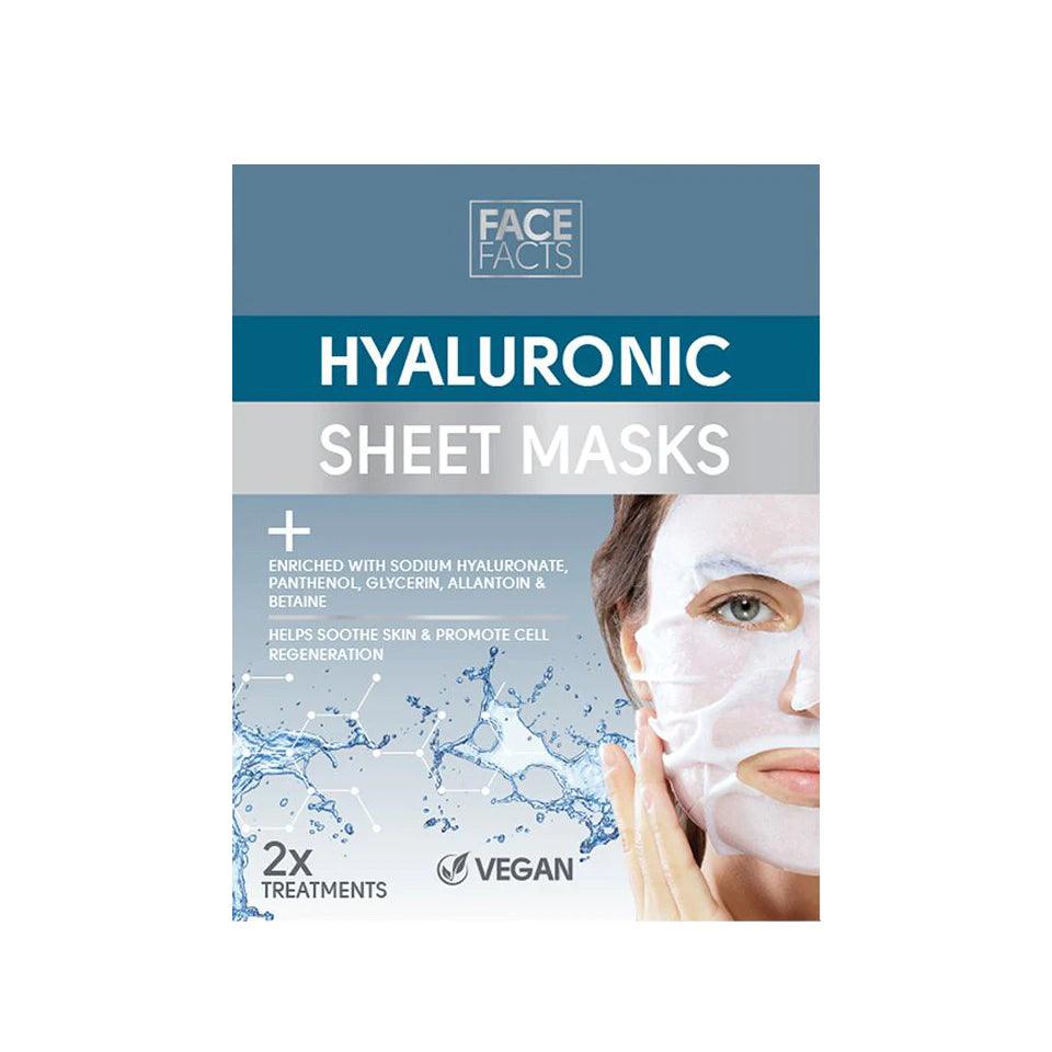 Face Facts Hyaluronic Sheet Mask (x2) - FamiliaList