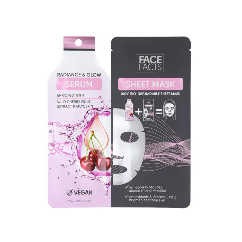 Face Facts Serum Sheet Mask Radiance & Glow - FamiliaList