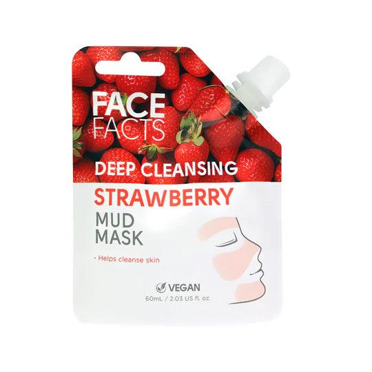 Face Facts Strawberry Mud Mask 60ml - FamiliaList
