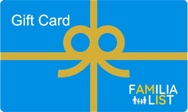 Gift Card - FamiliaList