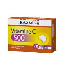 Juvamine Vitamine C500 comprimes - FamiliaList