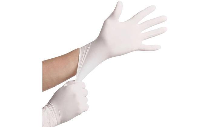 Latex Gloves Powdered Box Of 100Pcs