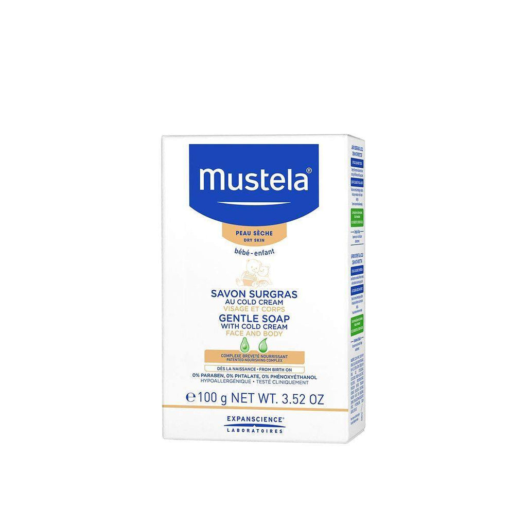 Mustela Gentle Soap with Cold Cream (100 g) - FamiliaList