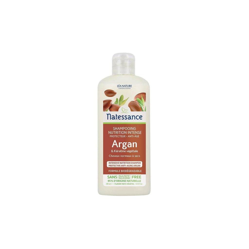 Natessance Argan Intensive Nutrition Shampoo 250ml - FamiliaList