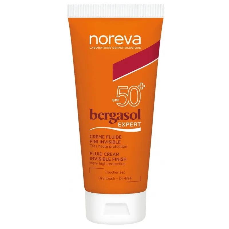 Noreva Bergasol Fluid Cream Invisible Finish Spf 50+ - FamiliaList