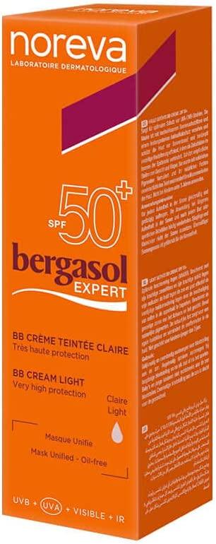 Noreva Bergasol Light Cream Spf 50+ - FamiliaList