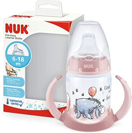 Nuk Bottle First Choice Temperature Control Winnie Learner - FamiliaList