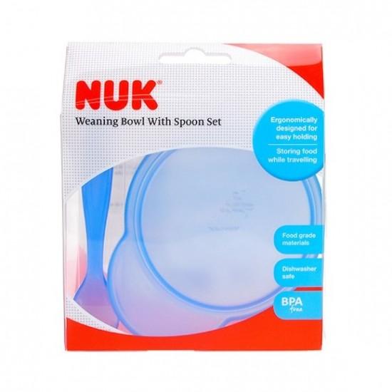 Nuk Weaning Bowl With Spoon - FamiliaList