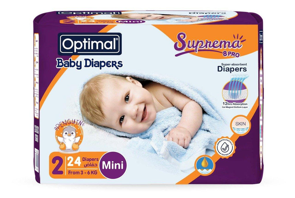 Optimal Diapers No.2 X 24 (3-6KG) - FamiliaList