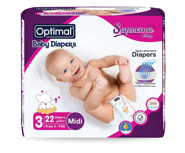 Optimal Diapers No.3 X 22 (4-9KG) - FamiliaList