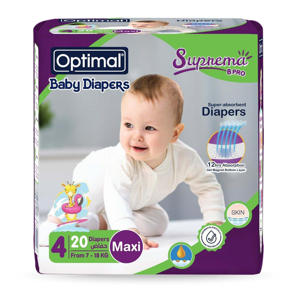 Optimal Diapers No.4 x 20 (7-18kg) - FamiliaList