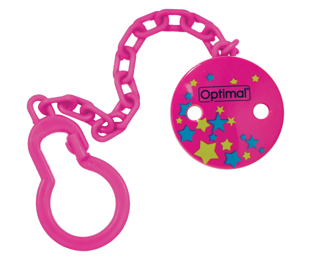Optimal Soother Holder Round- Stars - FamiliaList