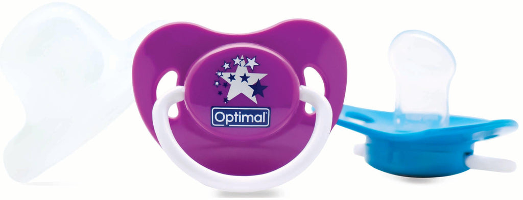 Optimal Soother Orthodontic Nipple- Big Stars