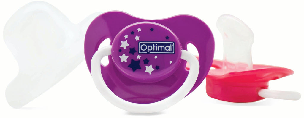 Optimal Soother Orthodontic Nipple- Small Stars