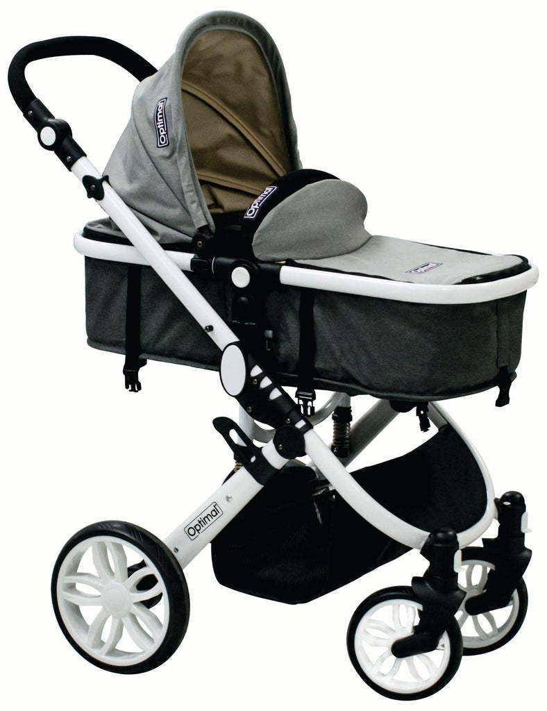 Optimal Stroller With Basket- Puchchair + carrycot - FamiliaList