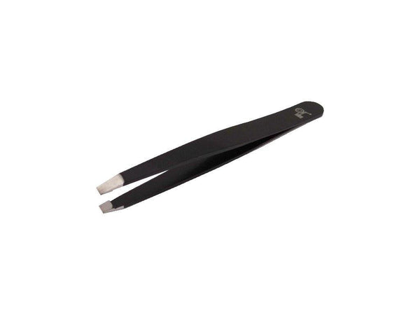 Or Bleu Electroplated Square Tip Tweezers - FamiliaList