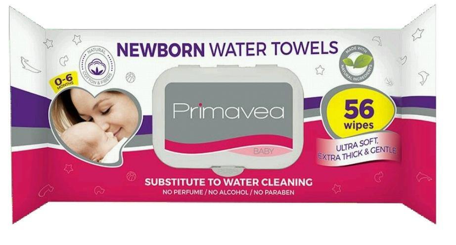 Primavea Natural Baby Water Towels 56S - FamiliaList